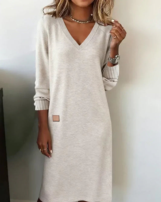 Luisa | Vestido de punto cálido para mujer