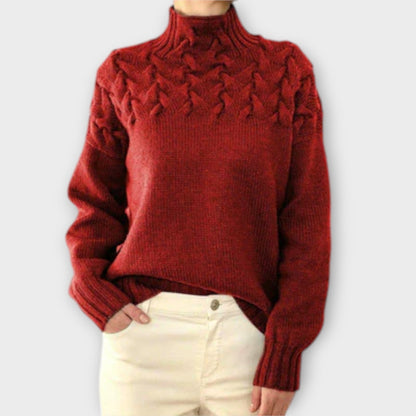 Maitane | Jersey de punto con detalle de trenza