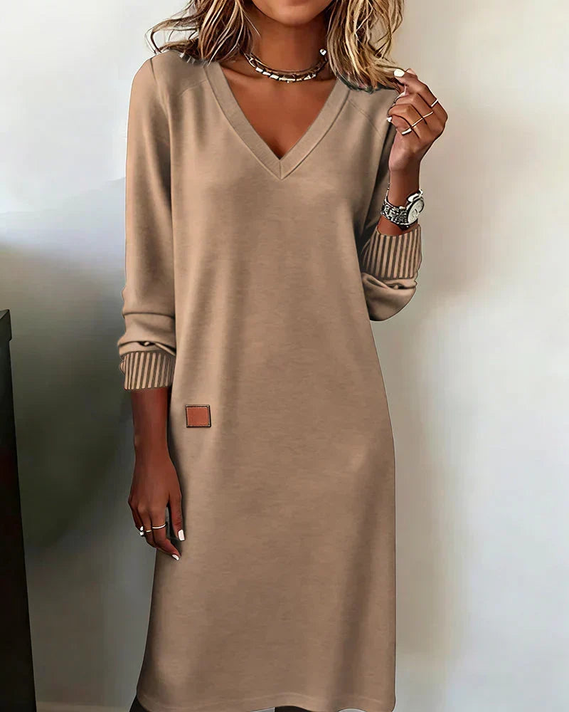 Luisa | Vestido de punto cálido para mujer