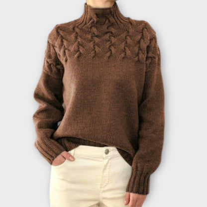 Maitane | Jersey de punto con detalle de trenza