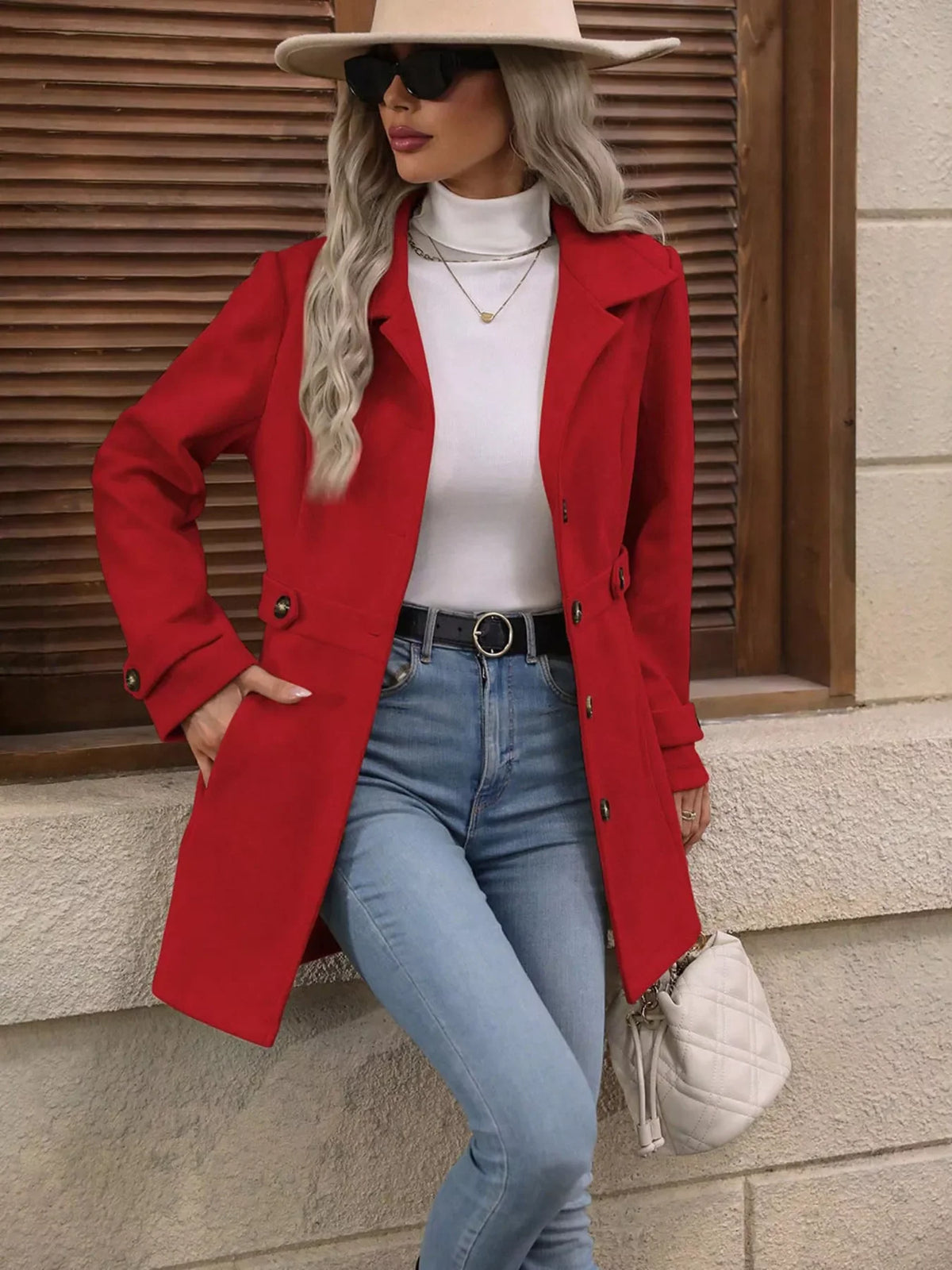 Beatriz | Chaqueta de manga larga con botones