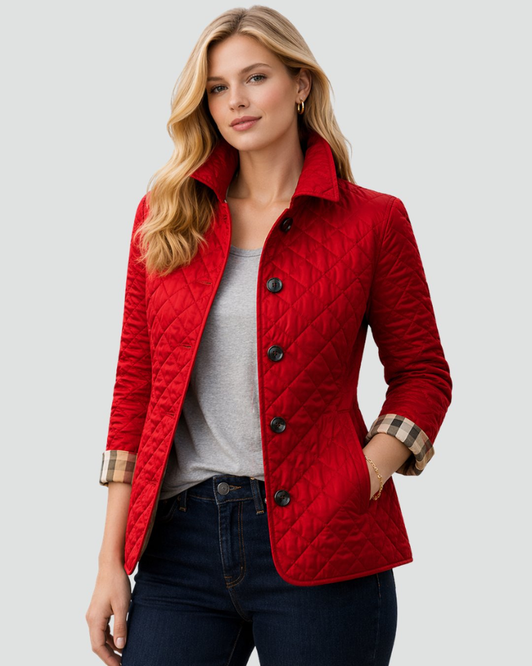 Regina | Chaqueta de corte entallado para mujer