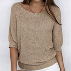 Luigia - Jersey elegante de punto trenzado
