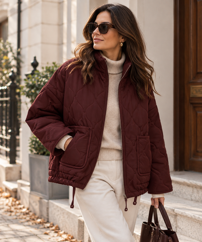 Amara | Chaqueta acolchada con cuello alto