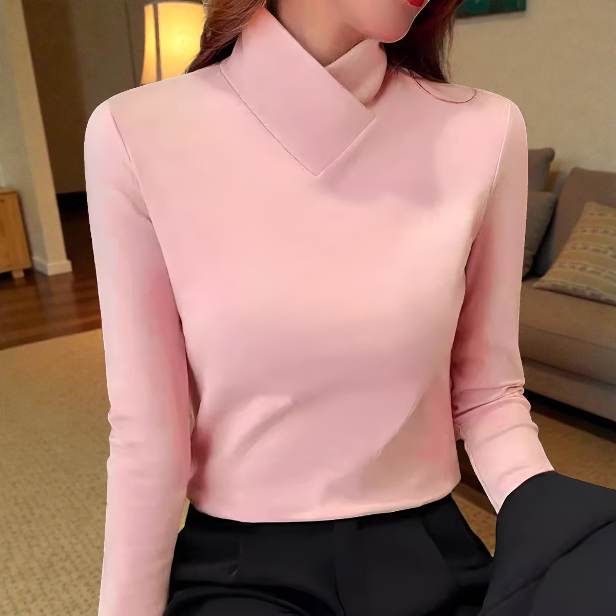 Olatz | Prenda de punto con cuello alto