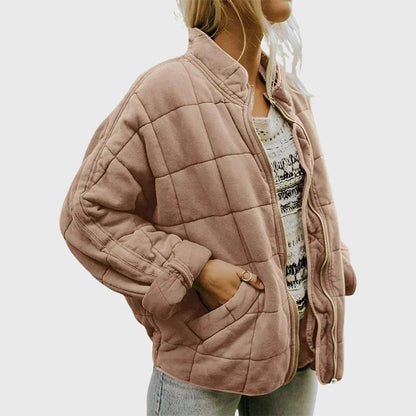 Irene | Chaqueta acolchada oversize ligera con bolsillos