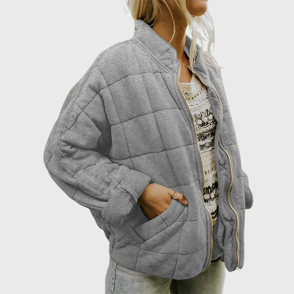 Irene | Chaqueta acolchada oversize ligera con bolsillos
