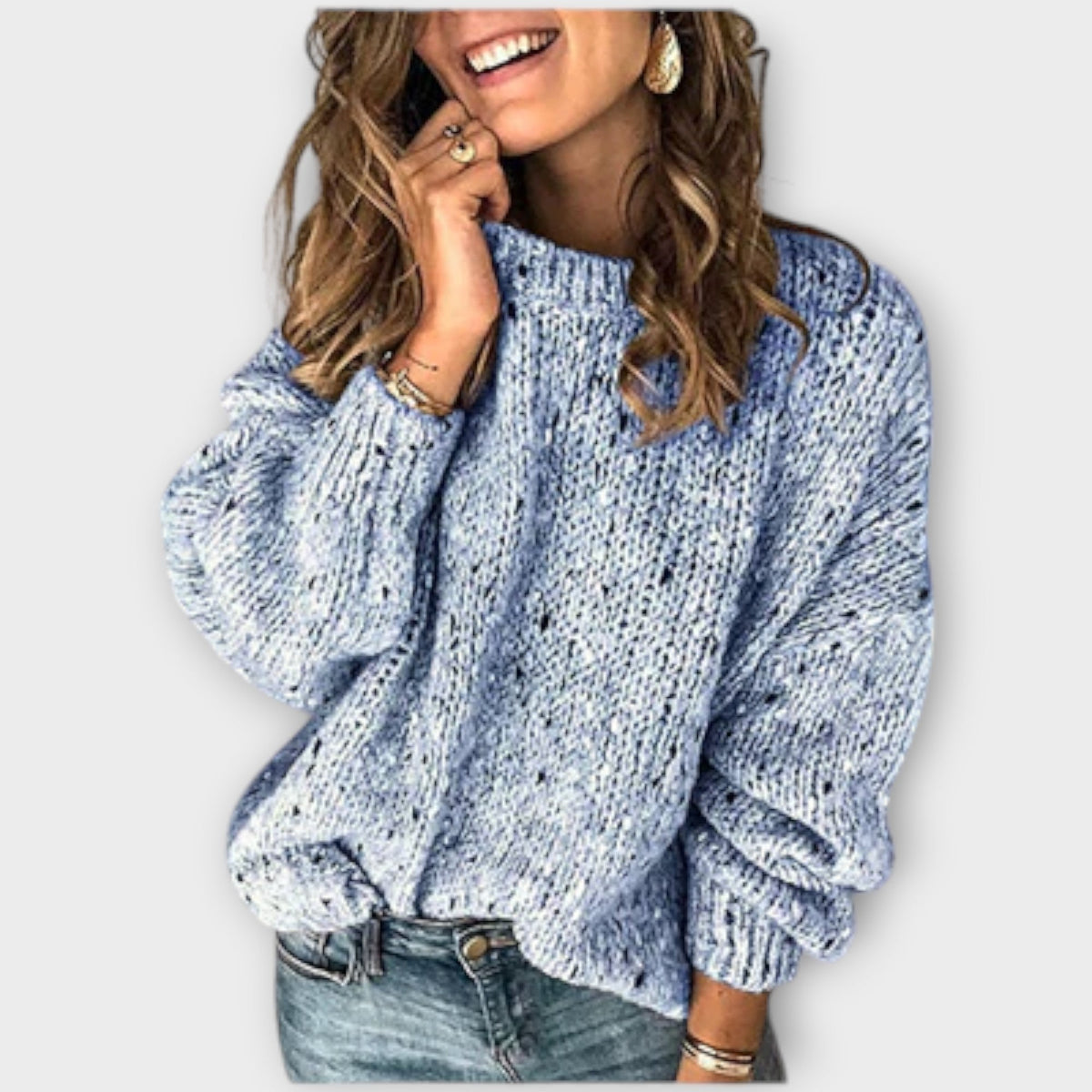 Begoña | Jersey de punto de estilo retro