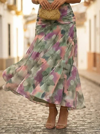 Amparo | Vestido largo de dama de honor para otoño