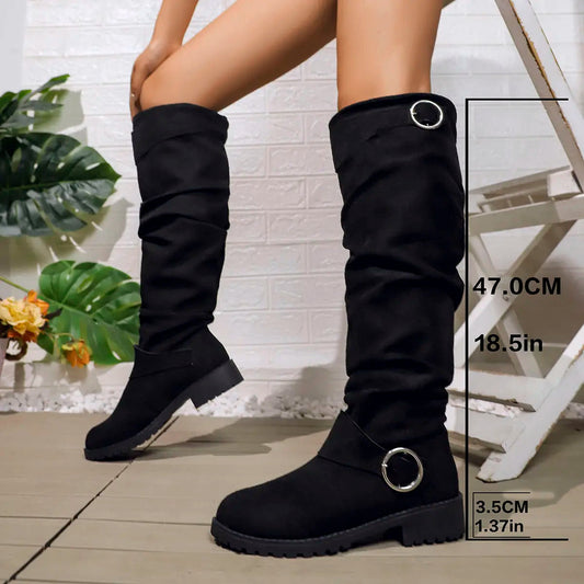 Laura | Botas altas de estilo elegante