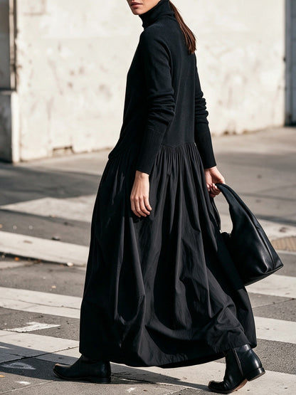 Vestido Odette caída de la falda