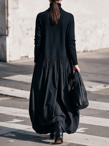 Vestido largo oversize Odette, vista completa