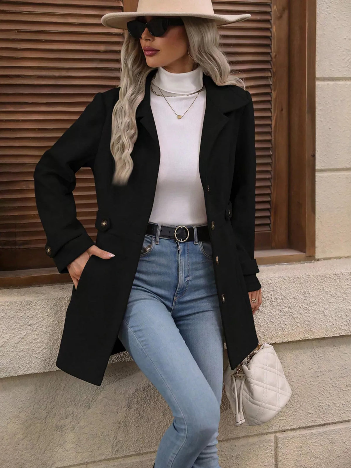 Beatriz | Chaqueta de manga larga con botones