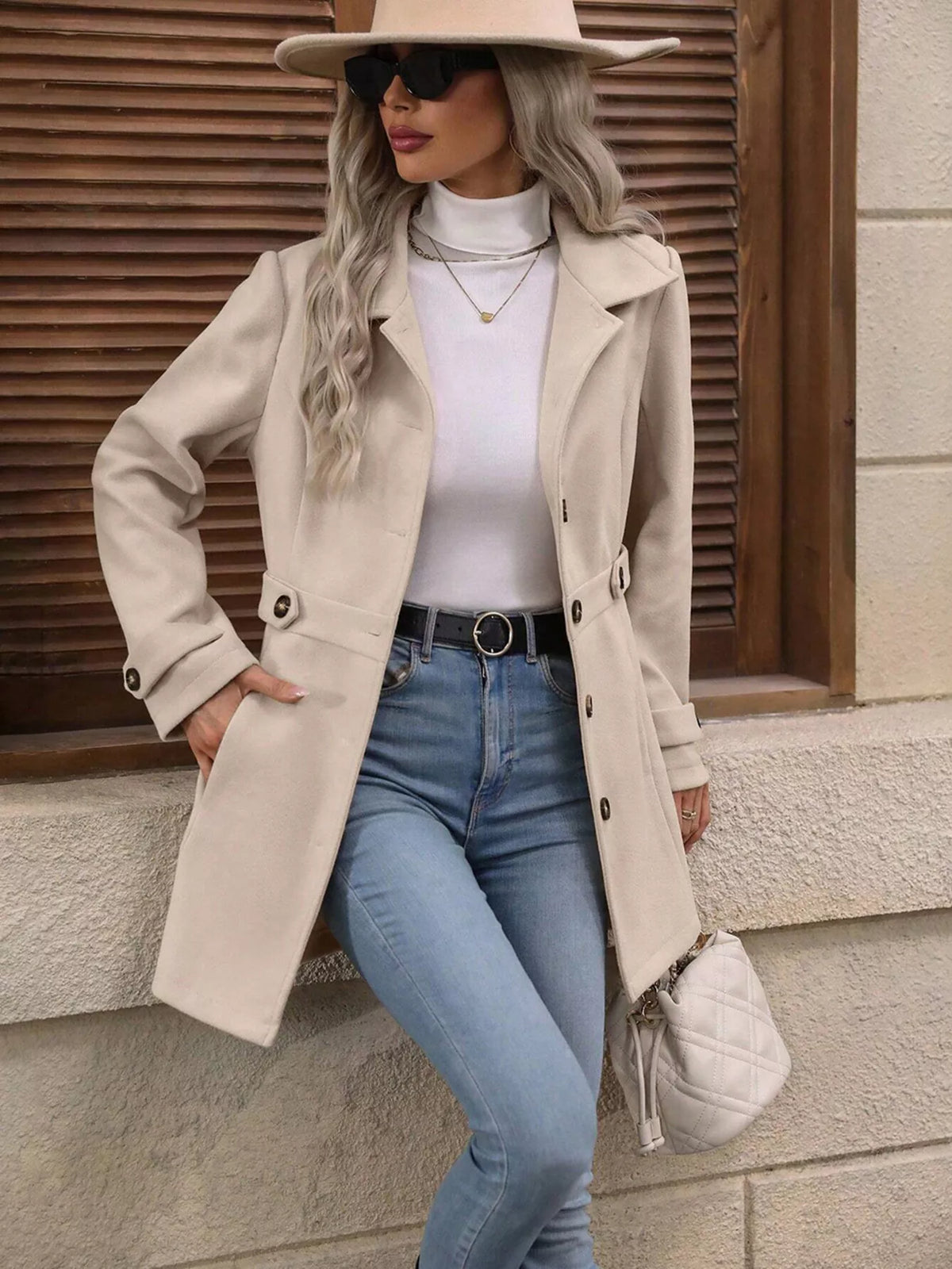 Beatriz | Chaqueta de manga larga con botones