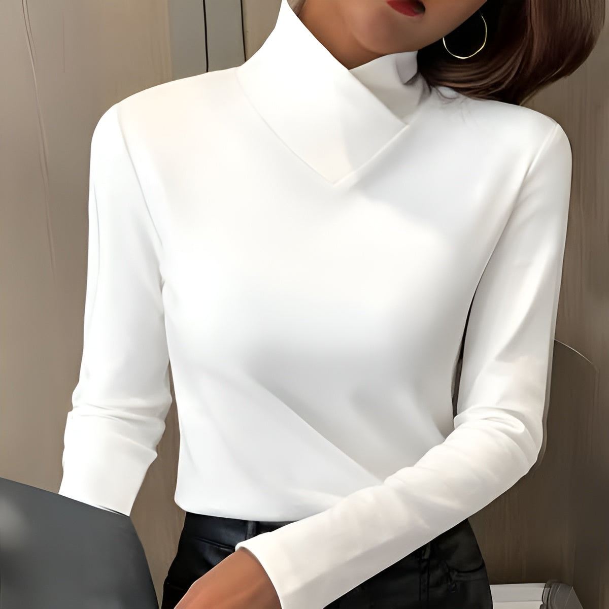 Olatz | Prenda de punto con cuello alto