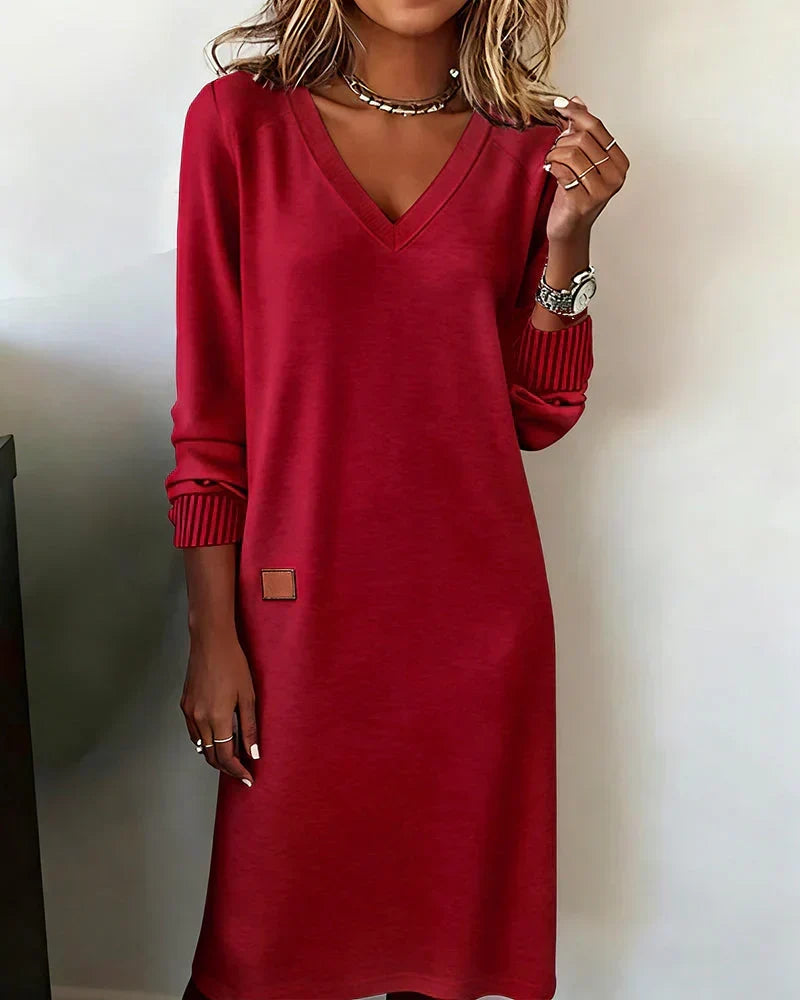 Luisa | Vestido de punto cálido para mujer