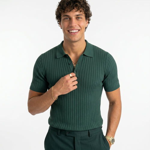 Polo Tokio Rayado – Estilo Minimalista de Verano